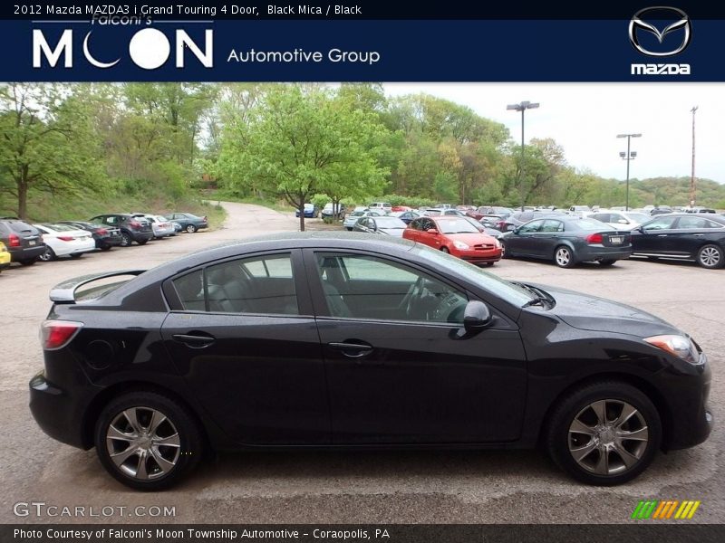 Black Mica / Black 2012 Mazda MAZDA3 i Grand Touring 4 Door