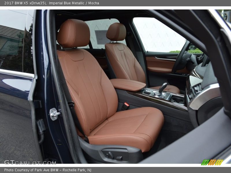 Imperial Blue Metallic / Mocha 2017 BMW X5 xDrive35i