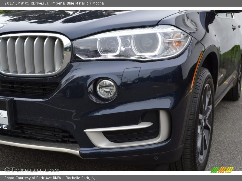 Imperial Blue Metallic / Mocha 2017 BMW X5 xDrive35i