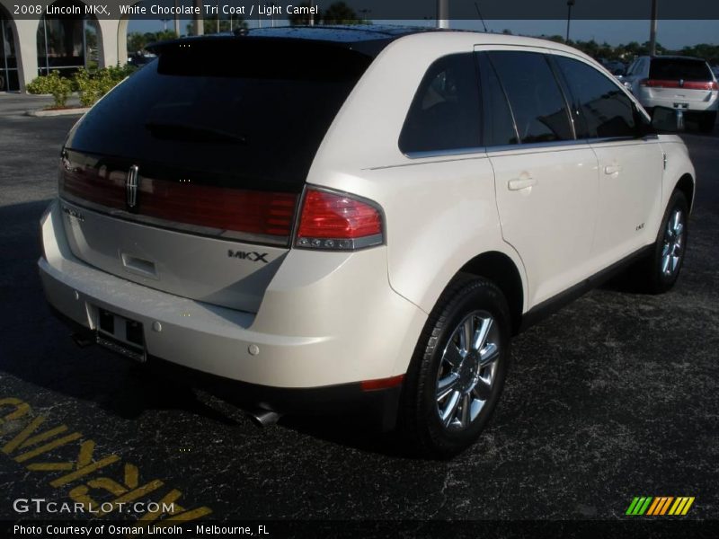 White Chocolate Tri Coat / Light Camel 2008 Lincoln MKX
