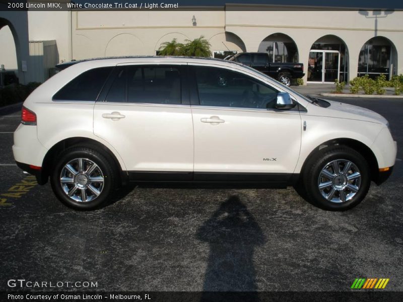 White Chocolate Tri Coat / Light Camel 2008 Lincoln MKX