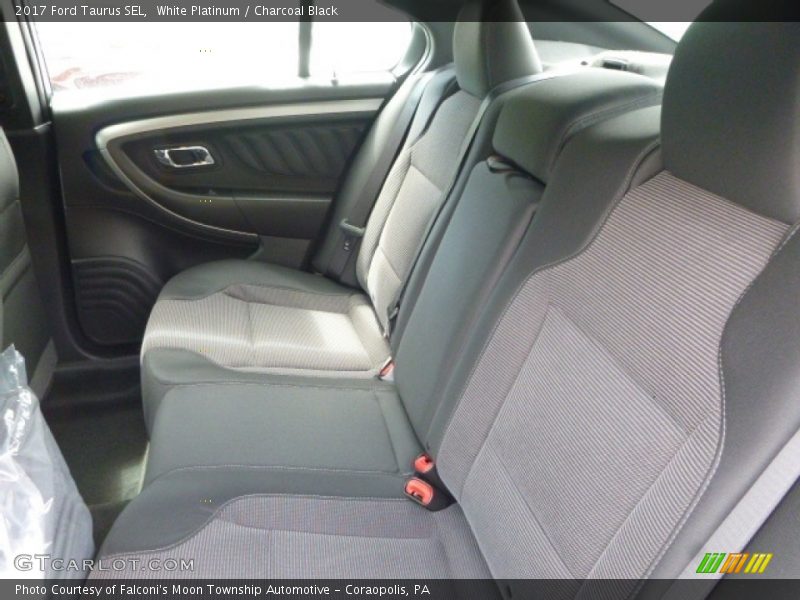 White Platinum / Charcoal Black 2017 Ford Taurus SEL