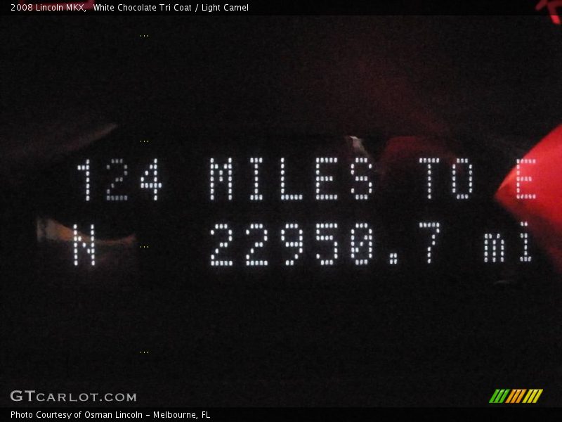 White Chocolate Tri Coat / Light Camel 2008 Lincoln MKX