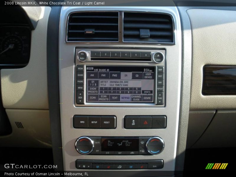 White Chocolate Tri Coat / Light Camel 2008 Lincoln MKX