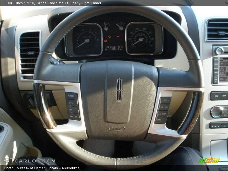 White Chocolate Tri Coat / Light Camel 2008 Lincoln MKX
