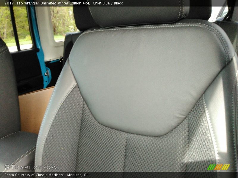 Chief Blue / Black 2017 Jeep Wrangler Unlimited Winter Edition 4x4