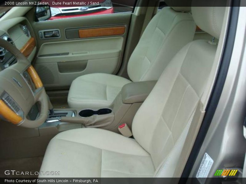 Dune Pearl Metallic / Sand 2008 Lincoln MKZ Sedan