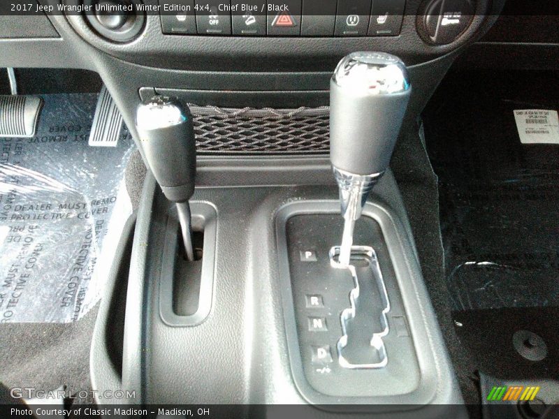 Chief Blue / Black 2017 Jeep Wrangler Unlimited Winter Edition 4x4