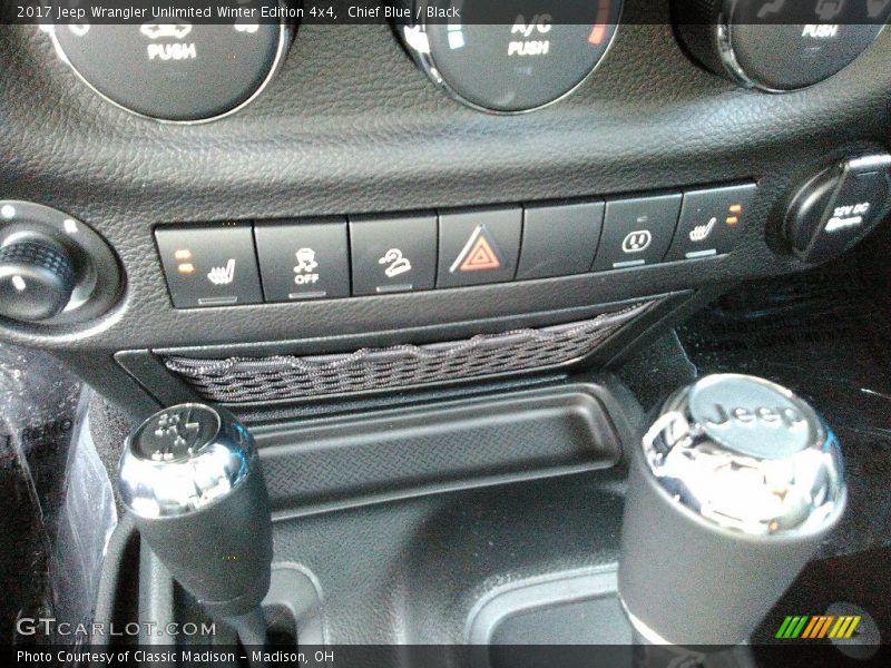 Chief Blue / Black 2017 Jeep Wrangler Unlimited Winter Edition 4x4