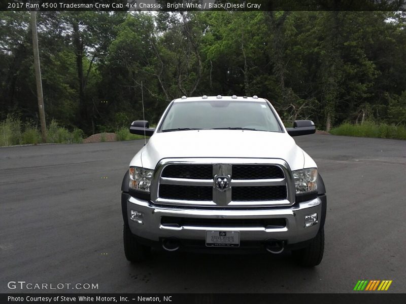 Bright White / Black/Diesel Gray 2017 Ram 4500 Tradesman Crew Cab 4x4 Chassis