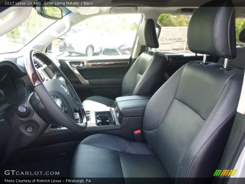 Silver Lining Metallic / Black 2017 Lexus GX 460