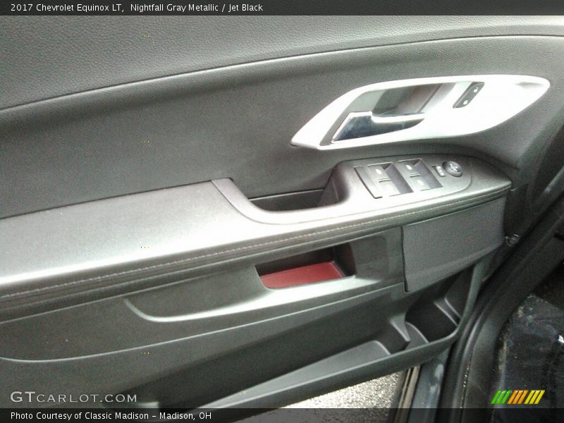 Nightfall Gray Metallic / Jet Black 2017 Chevrolet Equinox LT