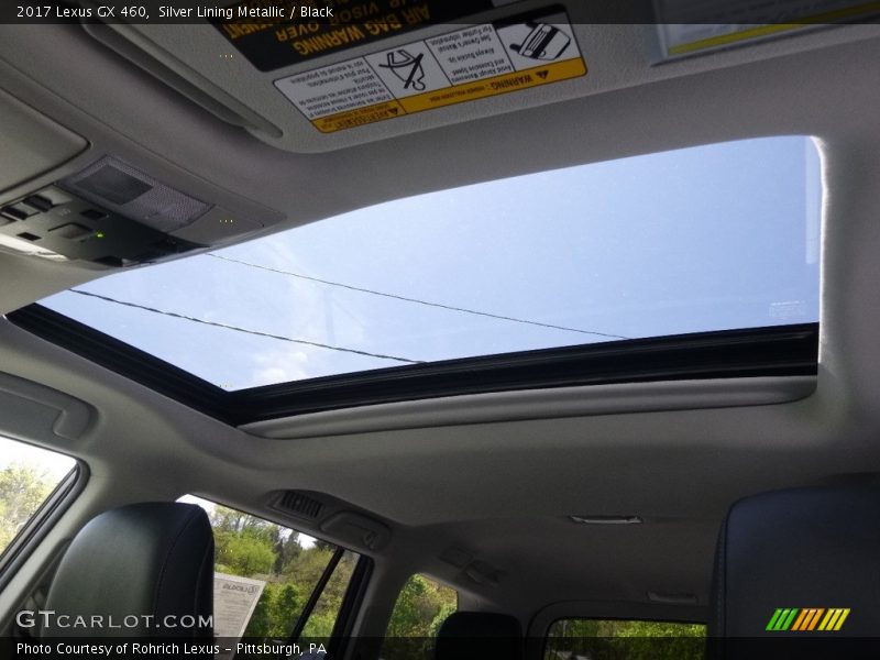 Silver Lining Metallic / Black 2017 Lexus GX 460