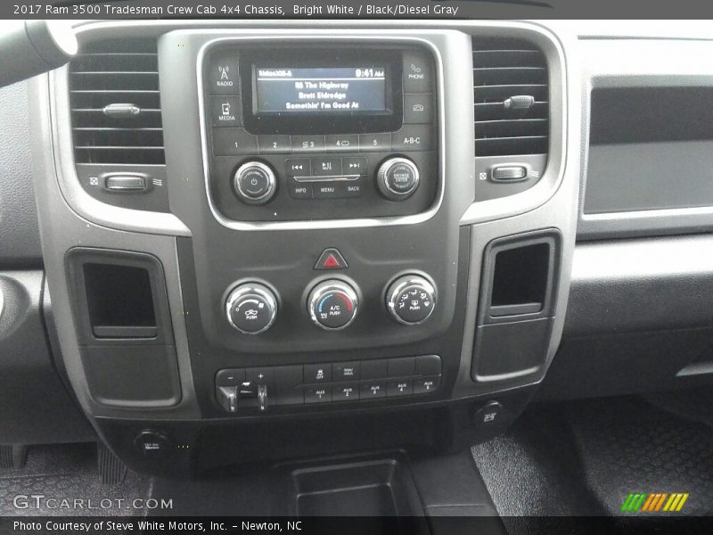 Bright White / Black/Diesel Gray 2017 Ram 3500 Tradesman Crew Cab 4x4 Chassis