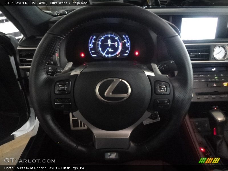  2017 RC 350 AWD Steering Wheel