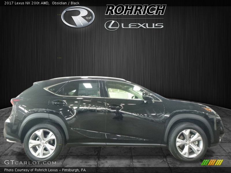 Obsidian / Black 2017 Lexus NX 200t AWD