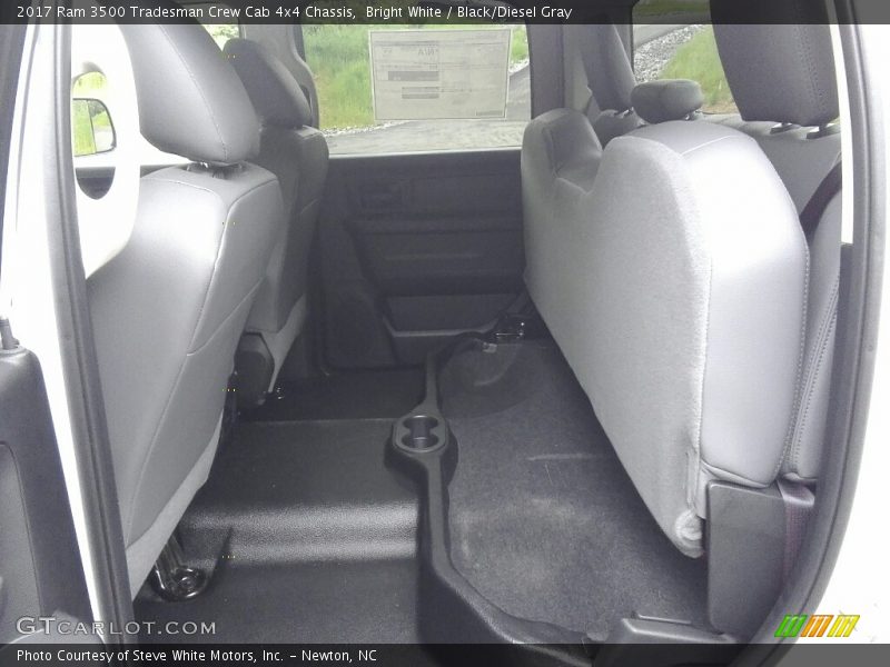Bright White / Black/Diesel Gray 2017 Ram 3500 Tradesman Crew Cab 4x4 Chassis
