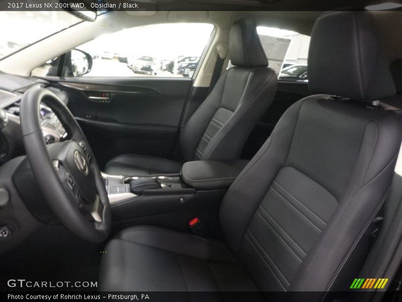 Obsidian / Black 2017 Lexus NX 200t AWD