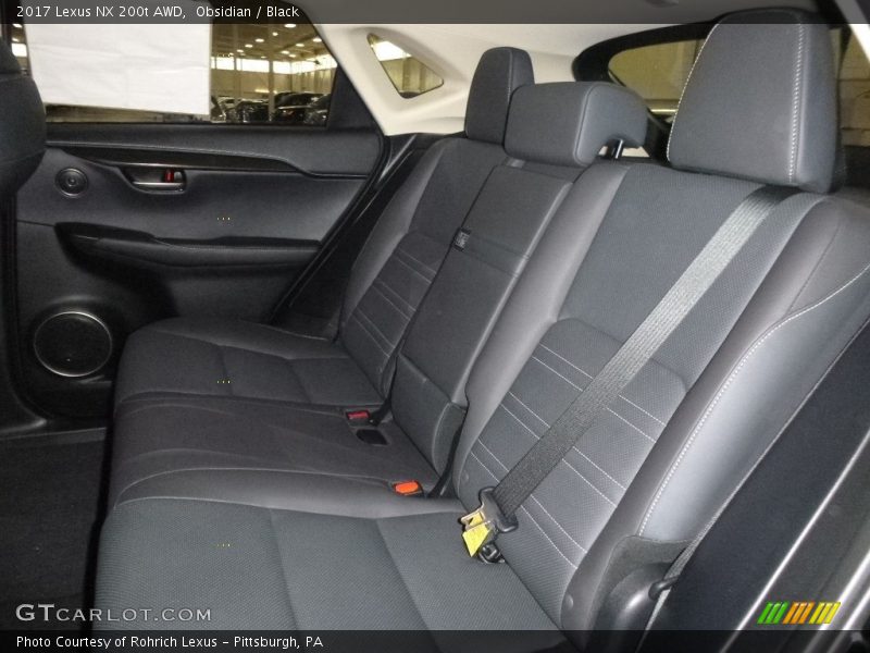 Obsidian / Black 2017 Lexus NX 200t AWD