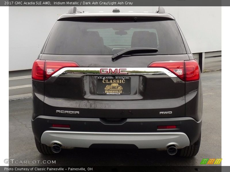 Iridium Metallic / Dark Ash Gray/Light Ash Gray 2017 GMC Acadia SLE AWD