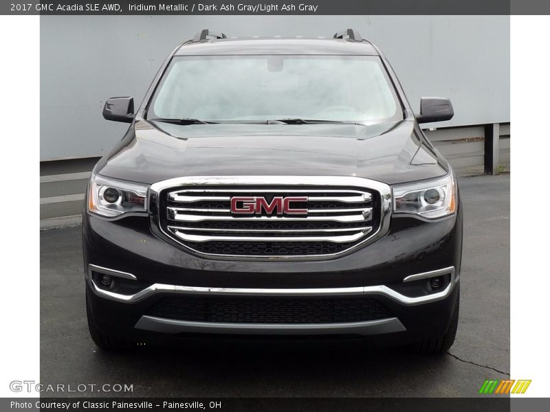 Iridium Metallic / Dark Ash Gray/Light Ash Gray 2017 GMC Acadia SLE AWD