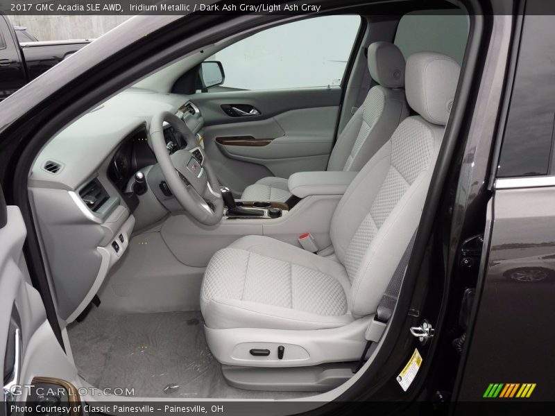 Iridium Metallic / Dark Ash Gray/Light Ash Gray 2017 GMC Acadia SLE AWD