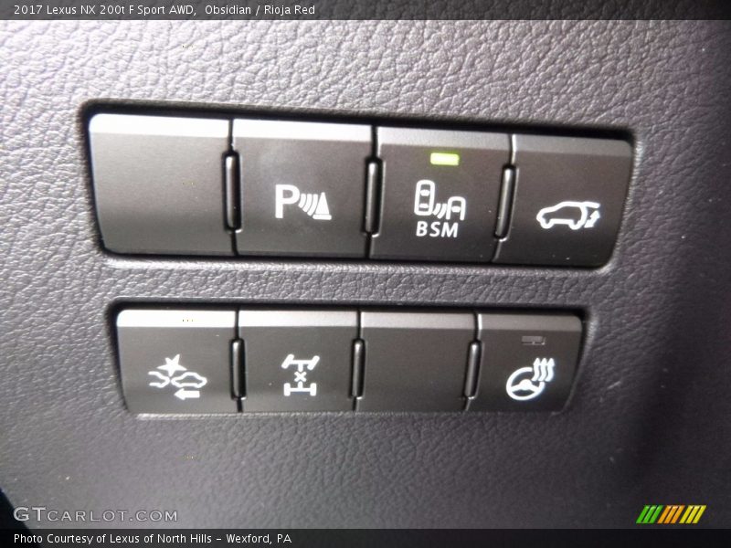 Obsidian / Rioja Red 2017 Lexus NX 200t F Sport AWD