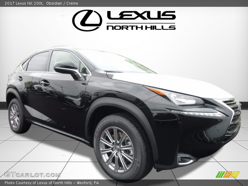 Obsidian / Creme 2017 Lexus NX 200t