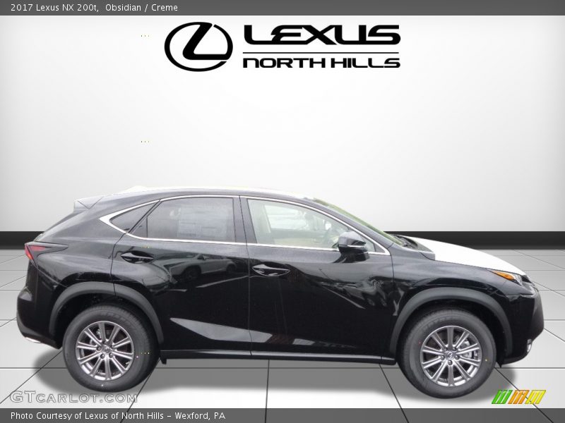 Obsidian / Creme 2017 Lexus NX 200t