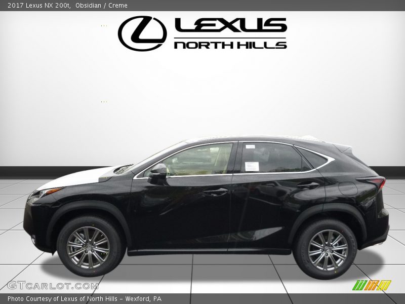 Obsidian / Creme 2017 Lexus NX 200t