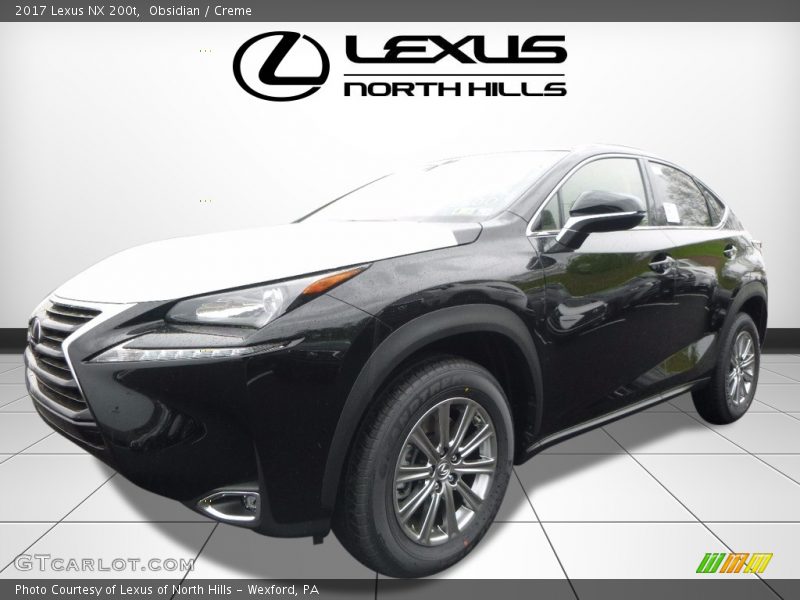 Obsidian / Creme 2017 Lexus NX 200t