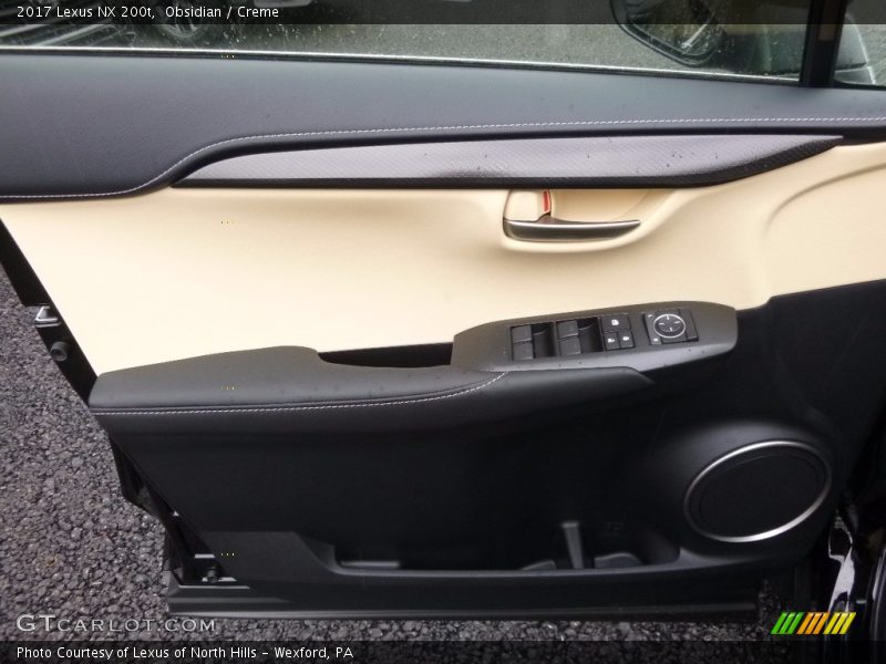Obsidian / Creme 2017 Lexus NX 200t