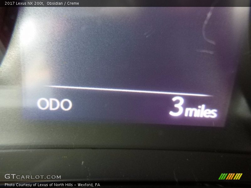 Obsidian / Creme 2017 Lexus NX 200t