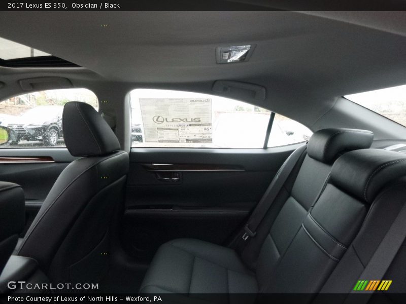 Obsidian / Black 2017 Lexus ES 350