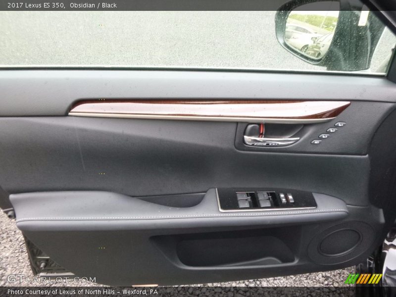 Obsidian / Black 2017 Lexus ES 350