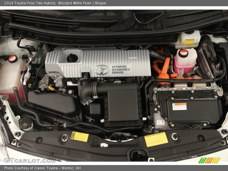  2014 Prius Two Hybrid Engine - 1.8 Liter DOHC 16-Valve VVT-i 4 Cylinder/Electric Hybrid