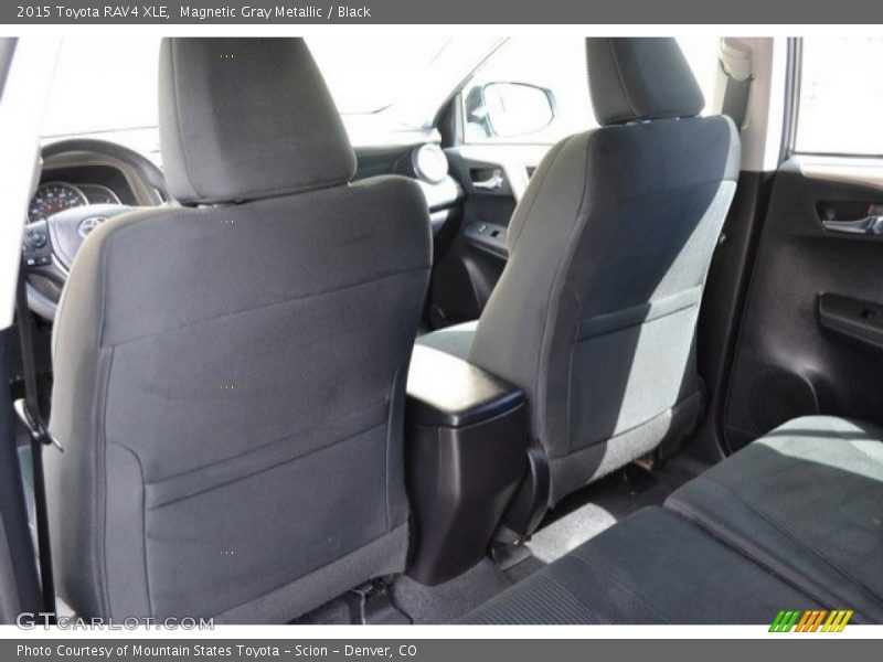 Magnetic Gray Metallic / Black 2015 Toyota RAV4 XLE