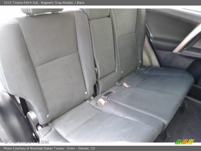 Magnetic Gray Metallic / Black 2015 Toyota RAV4 XLE