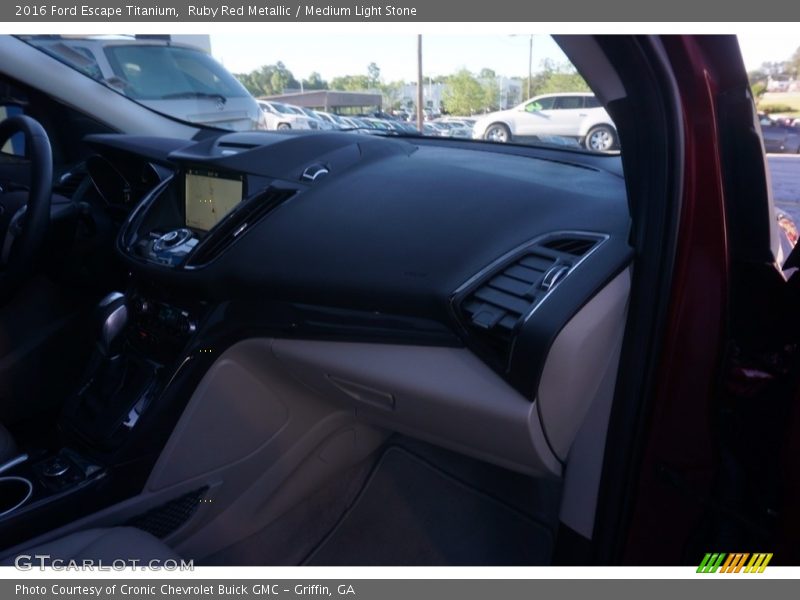 Ruby Red Metallic / Medium Light Stone 2016 Ford Escape Titanium