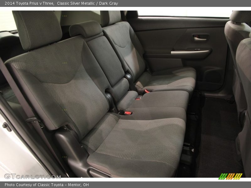 Classic Silver Metallic / Dark Gray 2014 Toyota Prius v Three
