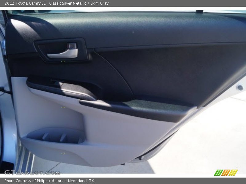 Classic Silver Metallic / Light Gray 2012 Toyota Camry LE