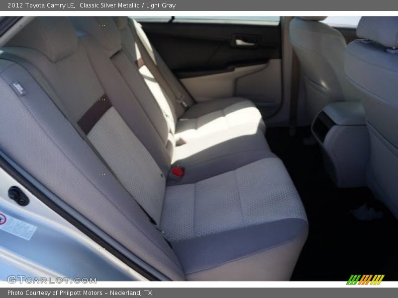 Classic Silver Metallic / Light Gray 2012 Toyota Camry LE