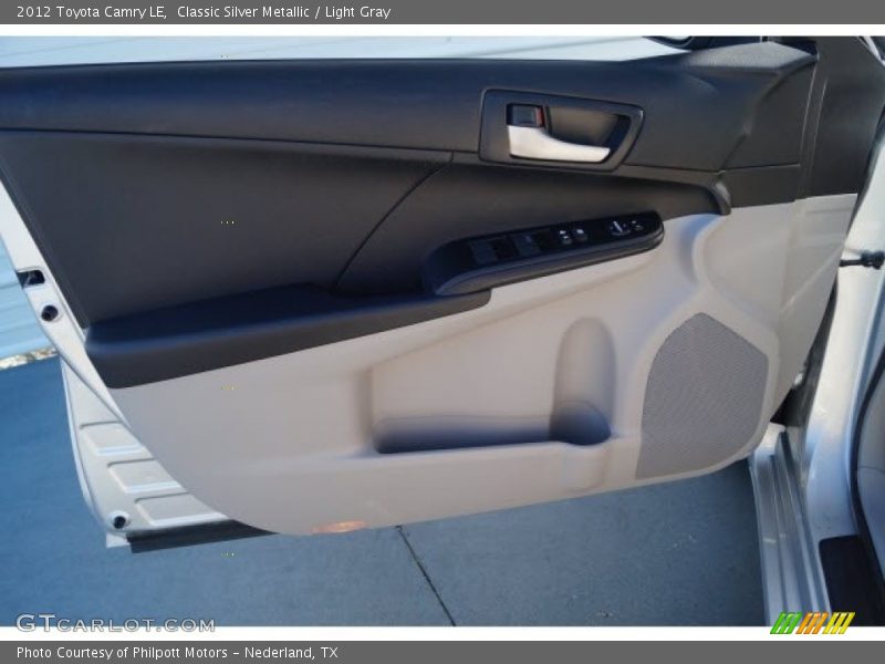 Classic Silver Metallic / Light Gray 2012 Toyota Camry LE