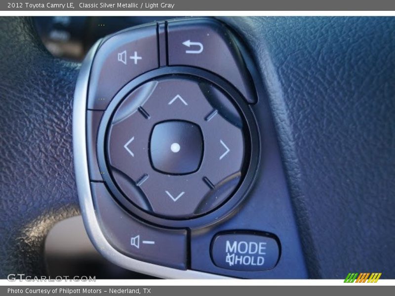 Classic Silver Metallic / Light Gray 2012 Toyota Camry LE