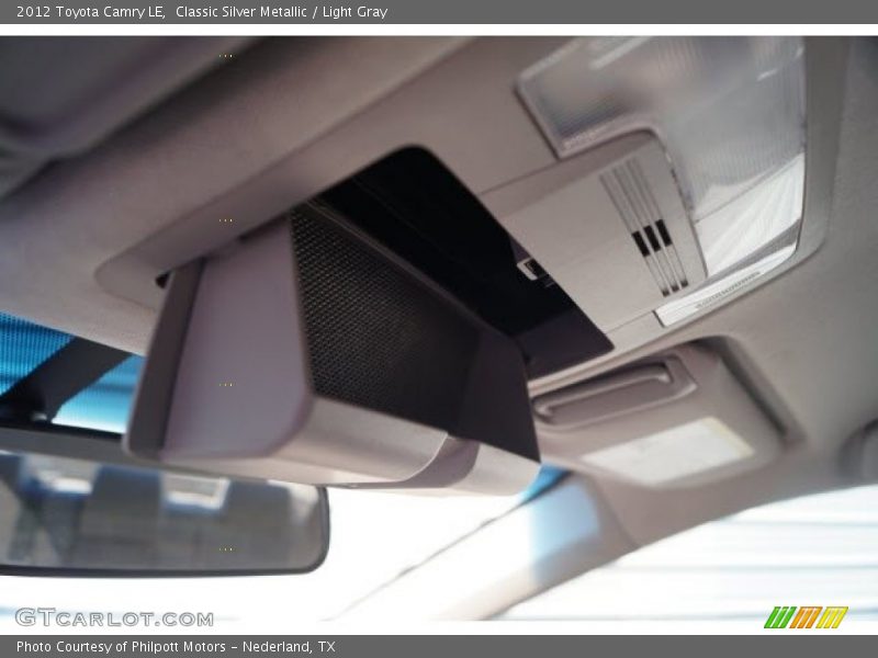 Classic Silver Metallic / Light Gray 2012 Toyota Camry LE