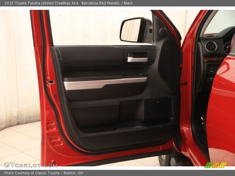 Barcelona Red Metallic / Black 2015 Toyota Tundra Limited CrewMax 4x4