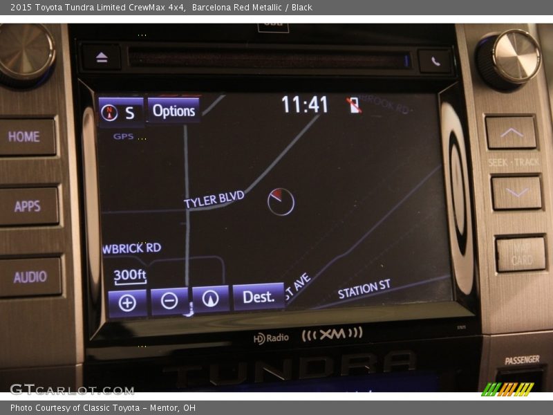 Barcelona Red Metallic / Black 2015 Toyota Tundra Limited CrewMax 4x4