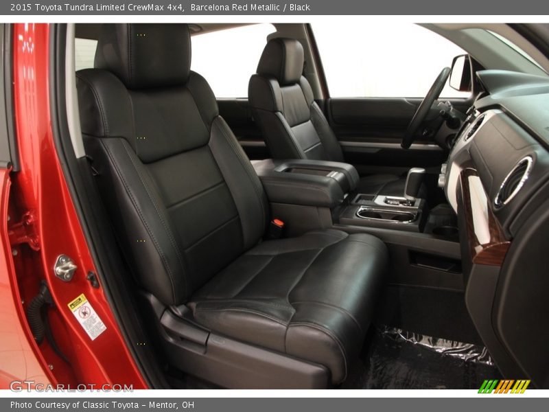 Barcelona Red Metallic / Black 2015 Toyota Tundra Limited CrewMax 4x4