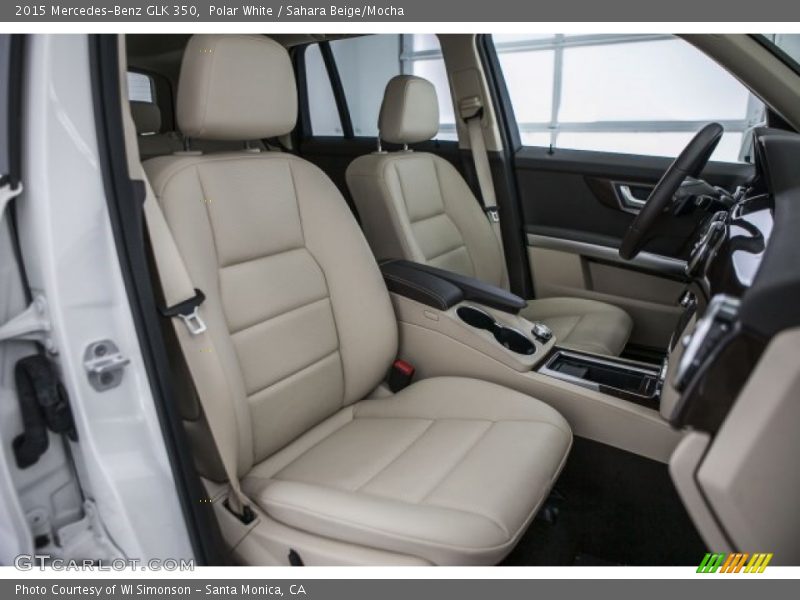 Polar White / Sahara Beige/Mocha 2015 Mercedes-Benz GLK 350
