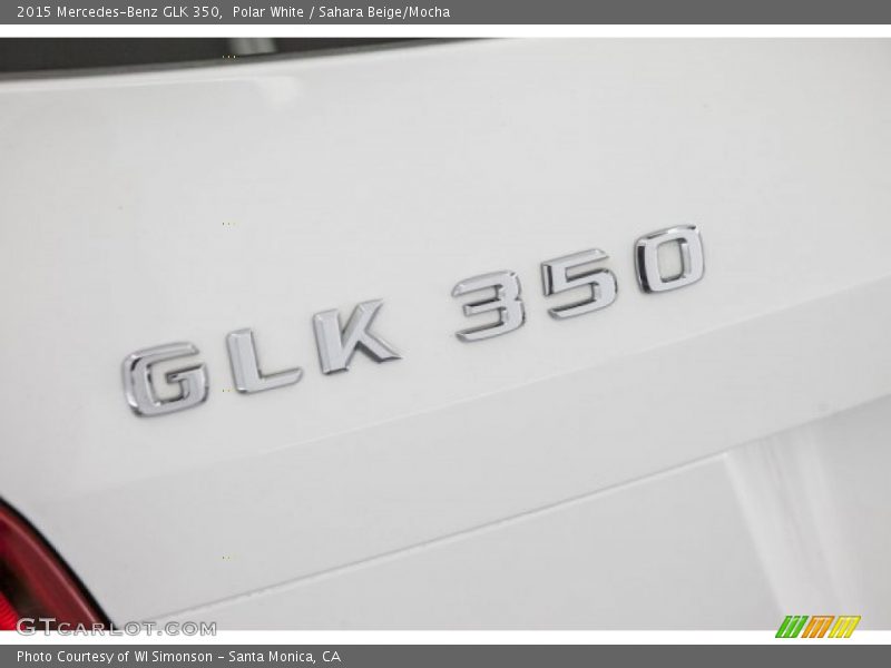 Polar White / Sahara Beige/Mocha 2015 Mercedes-Benz GLK 350
